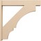 Ekena Millwork 7 1/2-in W x 44-in D x 44-in H Balboa Block Rough Cedar Woodgrain TimberThane Outlooker, Primed Tan OUTUR075X44X44BOA44RCPR - alternate 6